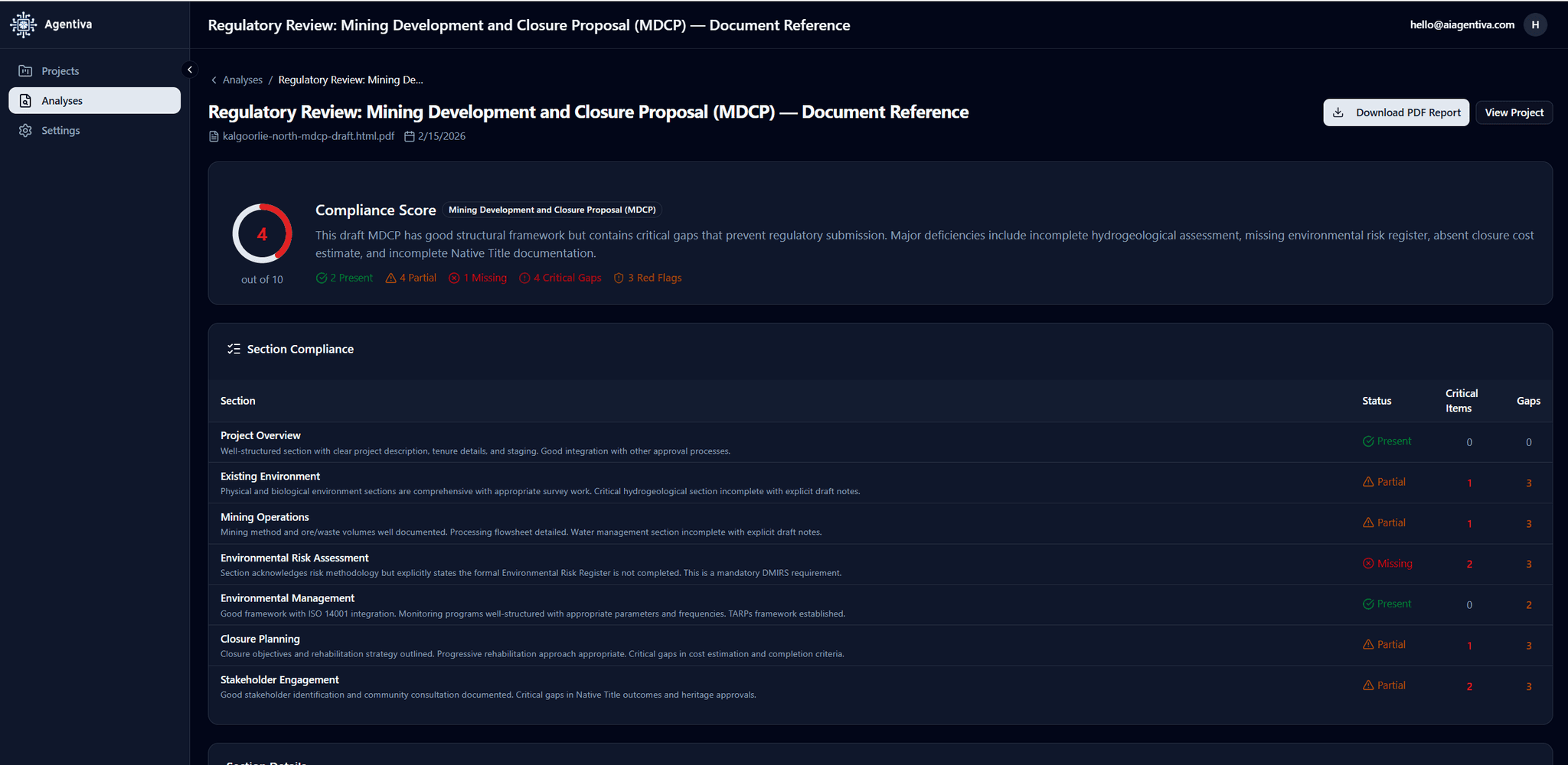 Mining Intelligence Platform
